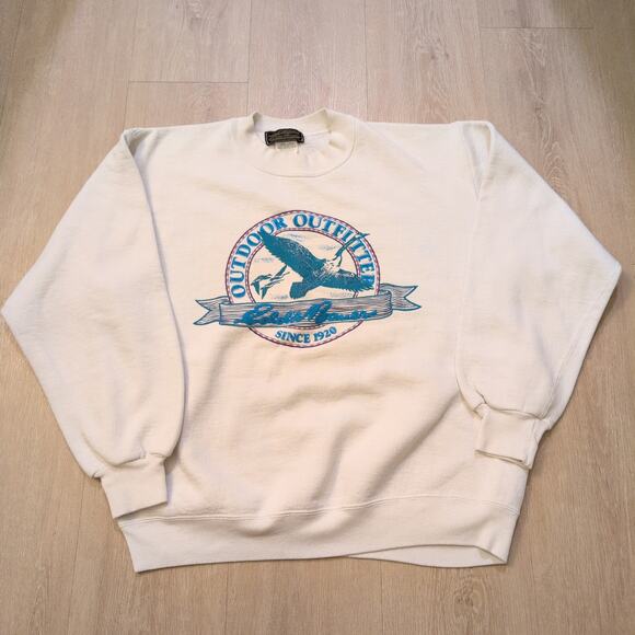 VTG Eddie Bauer Men's XL (Large) Sweatshirt Canadian Goose Outdoor Outfitters